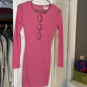 Pink dress